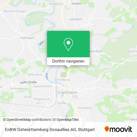 EnBW Ostwürttemberg DonauRies AG Karte