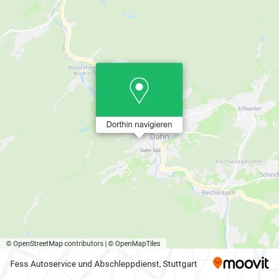Fess Autoservice und Abschleppdienst Karte