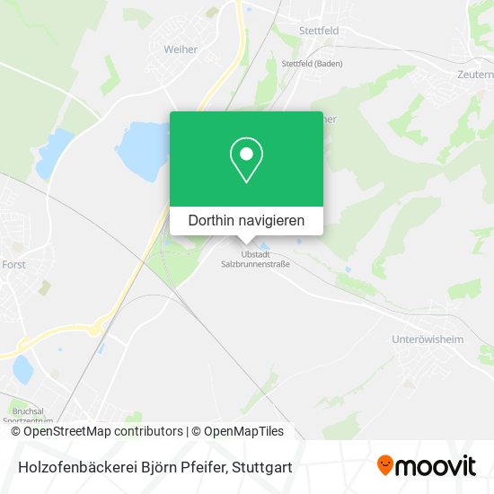 Holzofenbäckerei Björn Pfeifer Karte