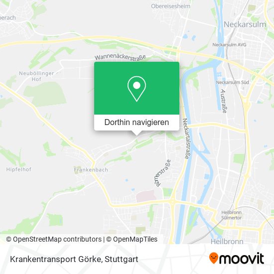 Krankentransport Görke Karte