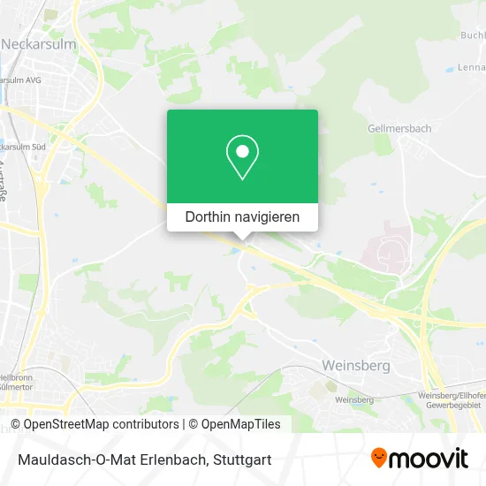 Mauldasch-O-Mat Erlenbach Karte