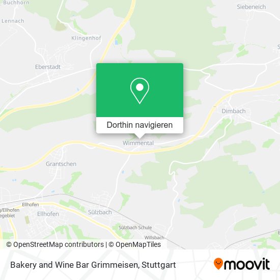 Bakery and Wine Bar Grimmeisen Karte