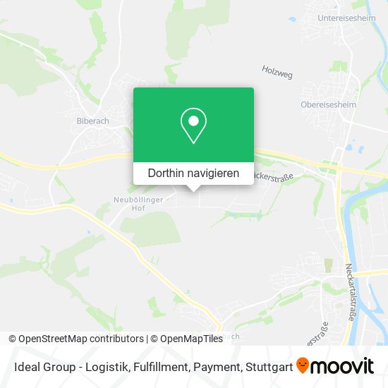 Ideal Group - Logistik, Fulfillment, Payment Karte