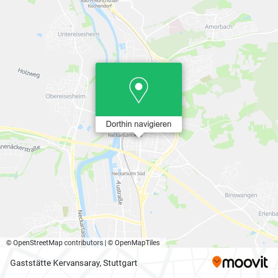 Gaststätte Kervansaray Karte