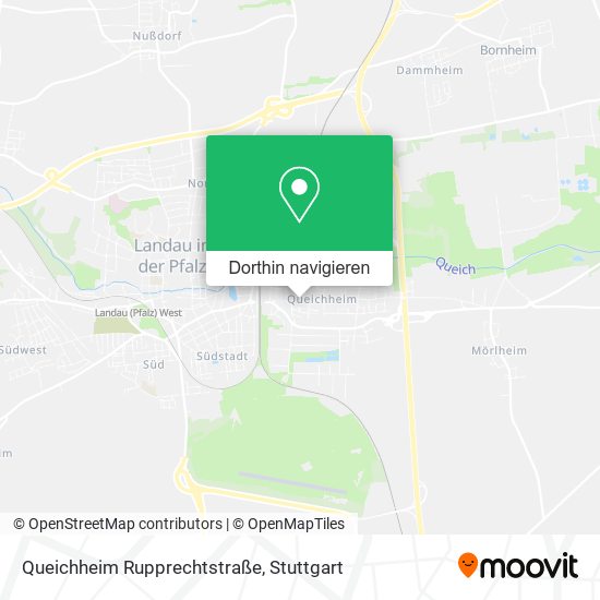 Queichheim Rupprechtstraße Karte