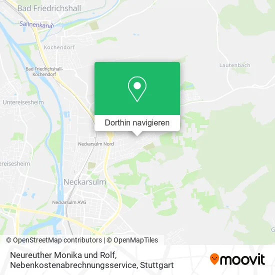 Neureuther Monika und Rolf, Nebenkostenabrechnungsservice Karte