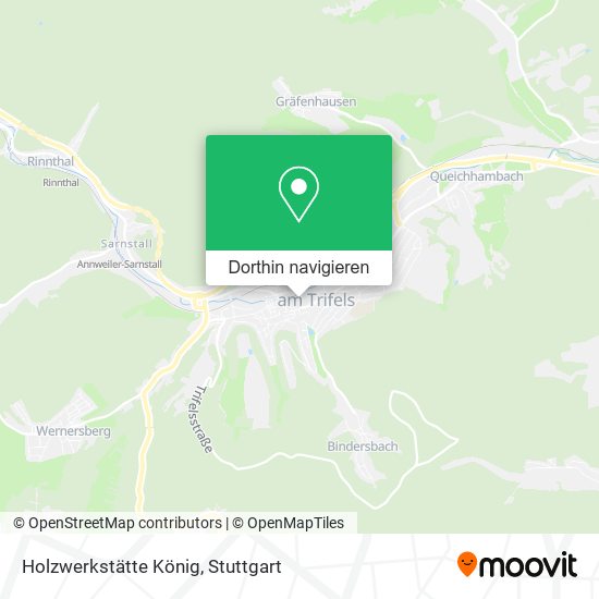 Holzwerkstätte König Karte