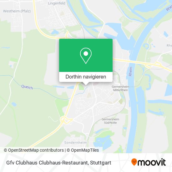 Gfv Clubhaus Clubhaus-Restaurant Karte
