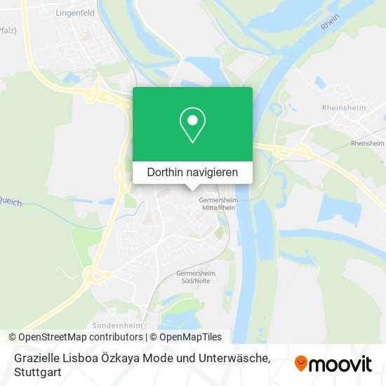 Grazielle Lisboa Özkaya Mode und Unterwäsche Karte