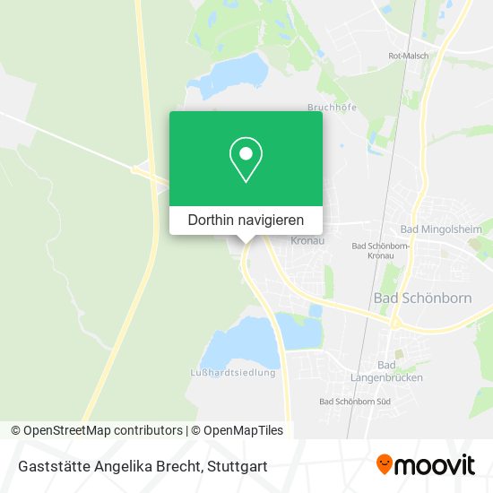 Gaststätte Angelika Brecht Karte