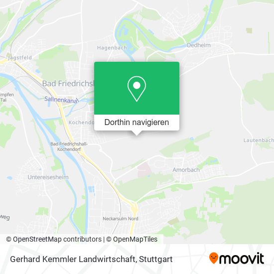 Gerhard Kemmler Landwirtschaft Karte