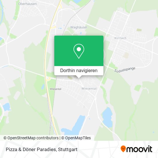 Pizza & Döner Paradies Karte