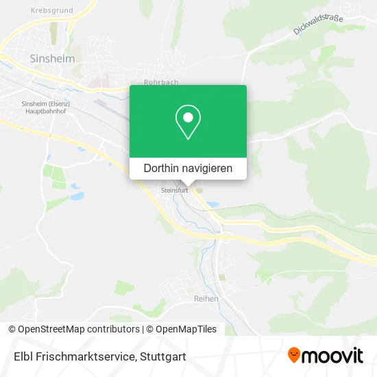 Elbl Frischmarktservice Karte