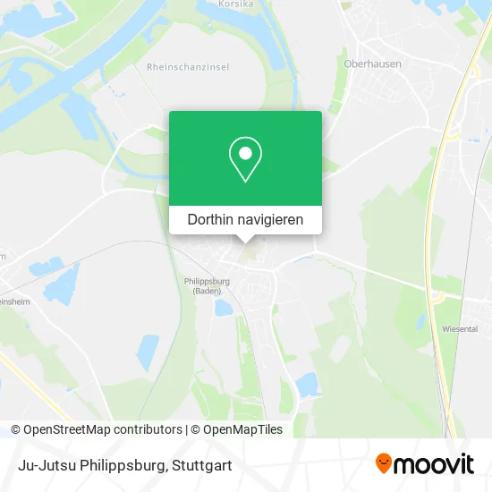 Ju-Jutsu Philippsburg Karte