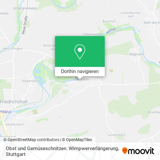 Obst und Gemüseschnitzen. Wimpwerverlängerung Karte