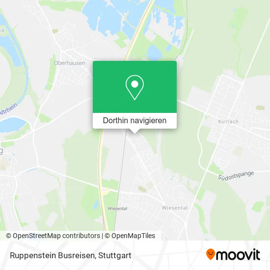 Ruppenstein Busreisen Karte