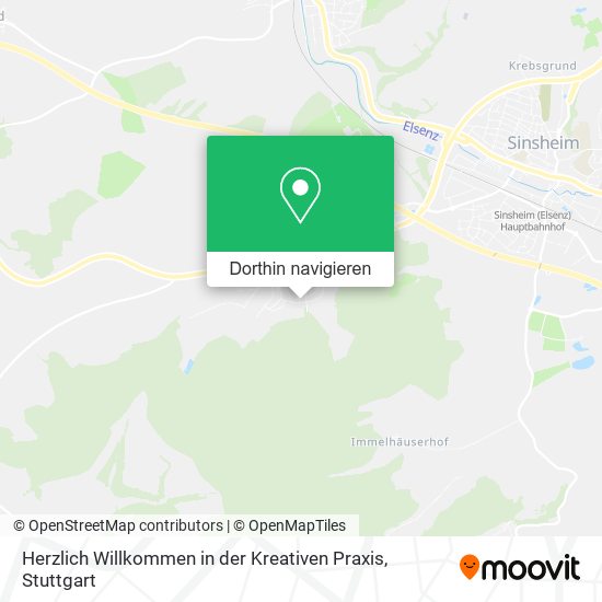 Herzlich Willkommen in der Kreativen Praxis Karte