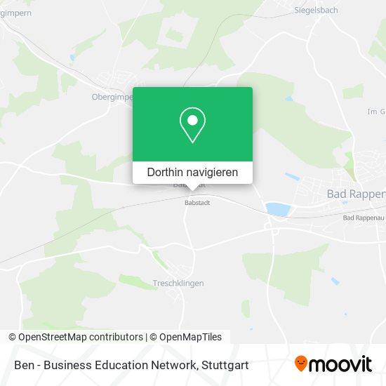 Ben - Business Education Network Karte