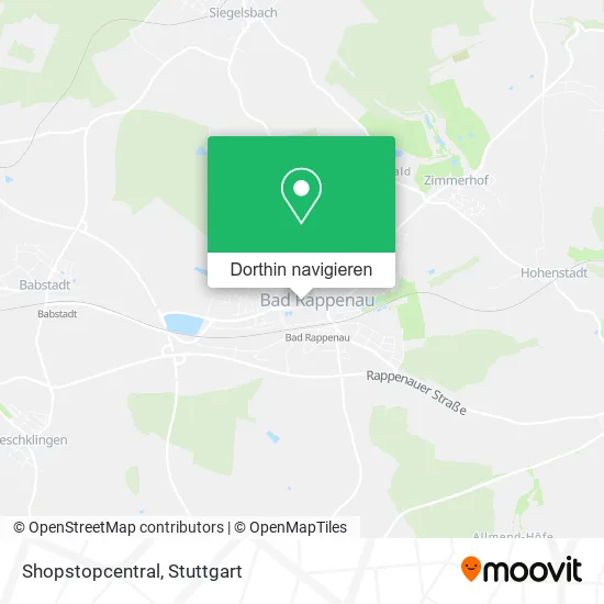 Shopstopcentral Karte