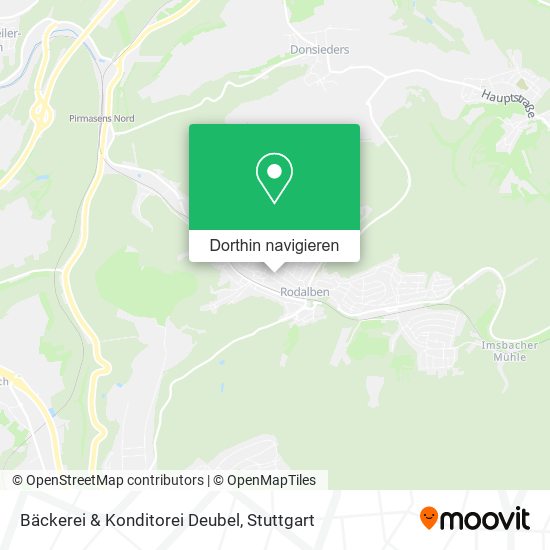 Bäckerei & Konditorei Deubel Karte