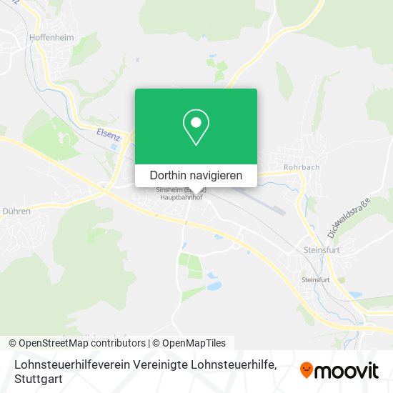 Lohnsteuerhilfeverein Vereinigte Lohnsteuerhilfe Karte