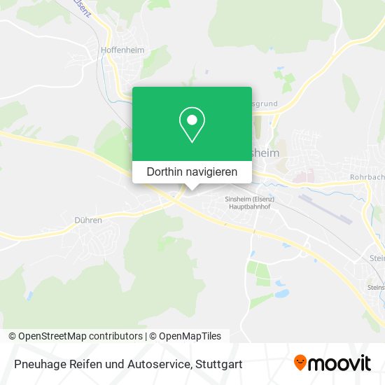 Pneuhage Reifen und Autoservice Karte