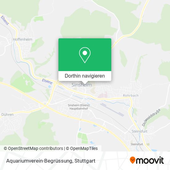 Aquariumverein-Begrüssung Karte