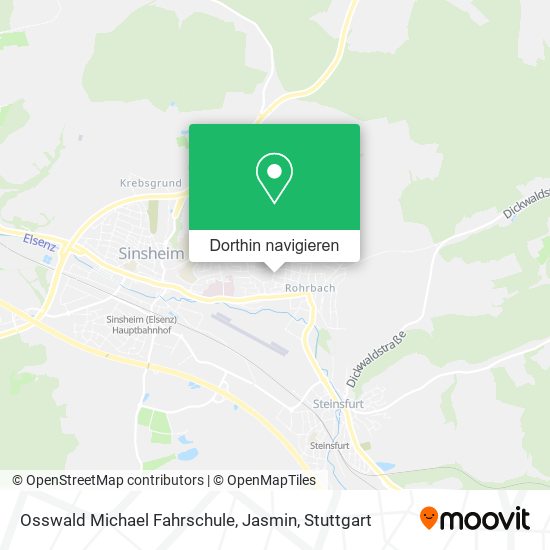 Osswald Michael Fahrschule, Jasmin Karte