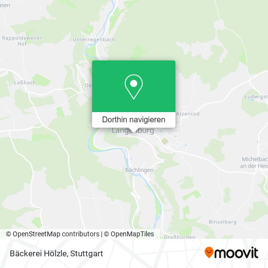 Bäckerei Hölzle Karte