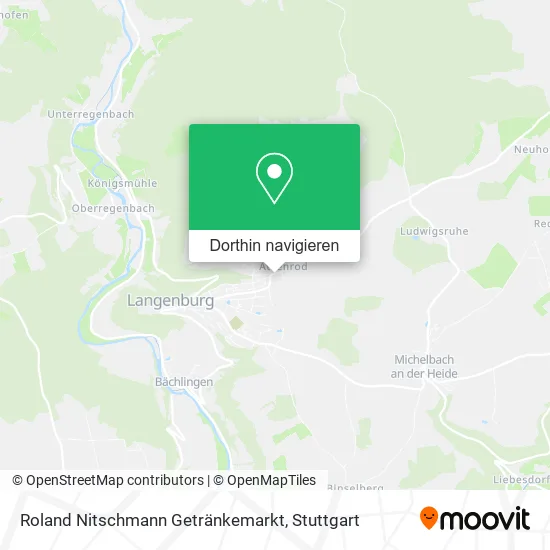 Roland Nitschmann Getränkemarkt Karte