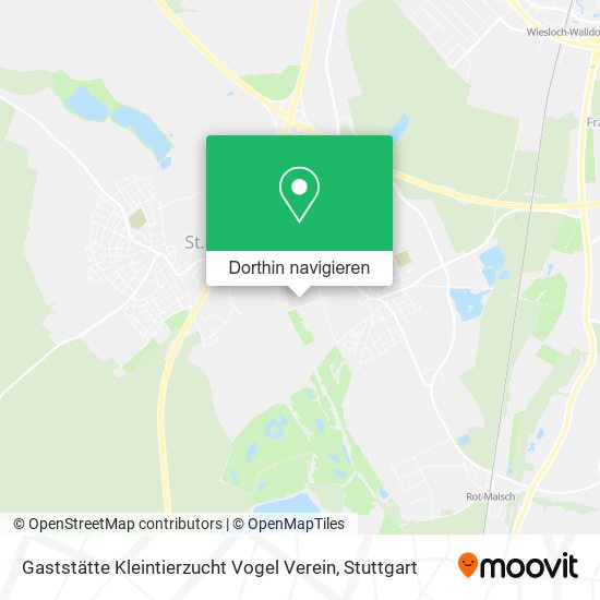 Gaststätte Kleintierzucht Vogel Verein Karte