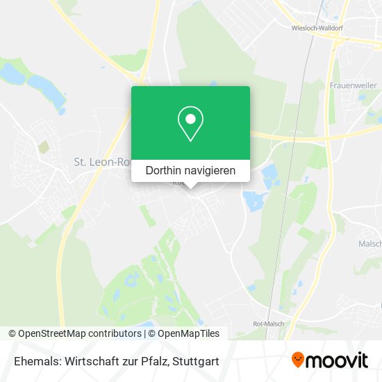 Ehemals: Wirtschaft zur Pfalz Karte