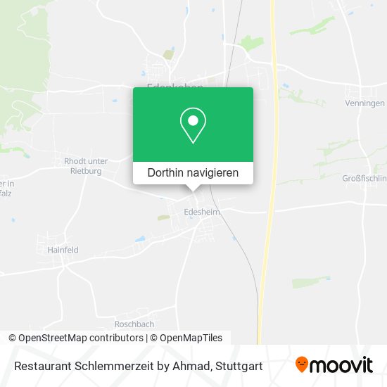 Restaurant Schlemmerzeit by Ahmad Karte