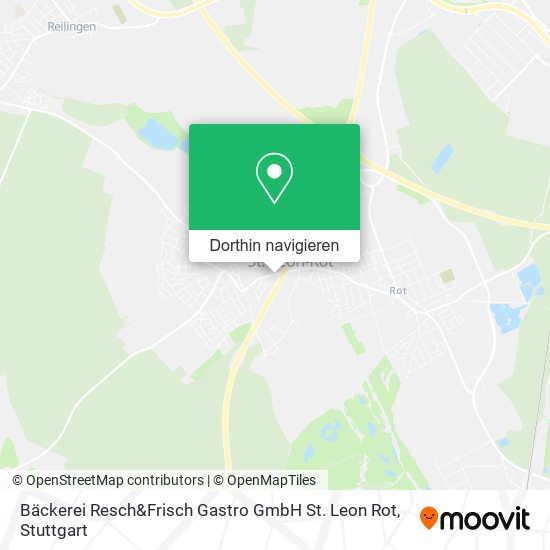 Bäckerei Resch&Frisch Gastro GmbH St. Leon Rot Karte