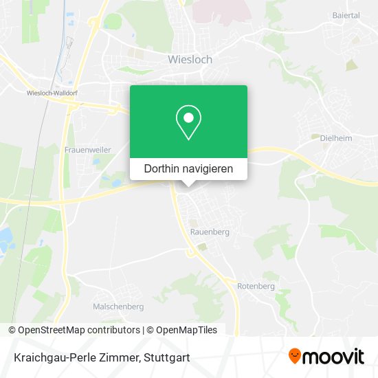 Kraichgau-Perle Zimmer Karte