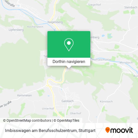 Imbisswagen am Berufsschulzentrum Karte