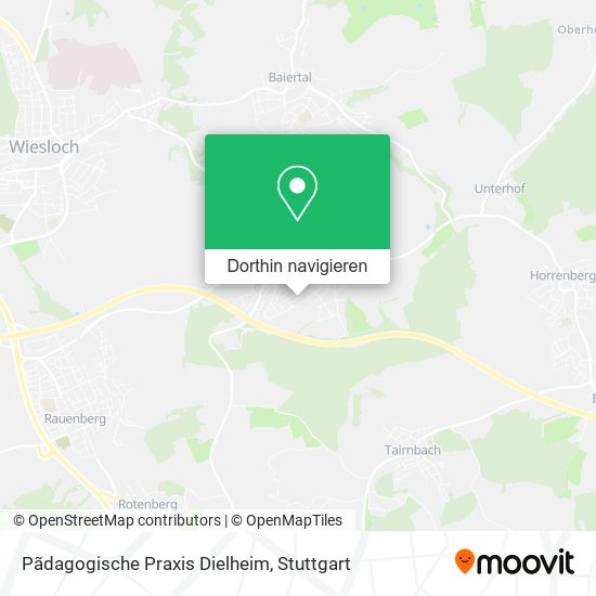 Pãdagogische Praxis Dielheim Karte