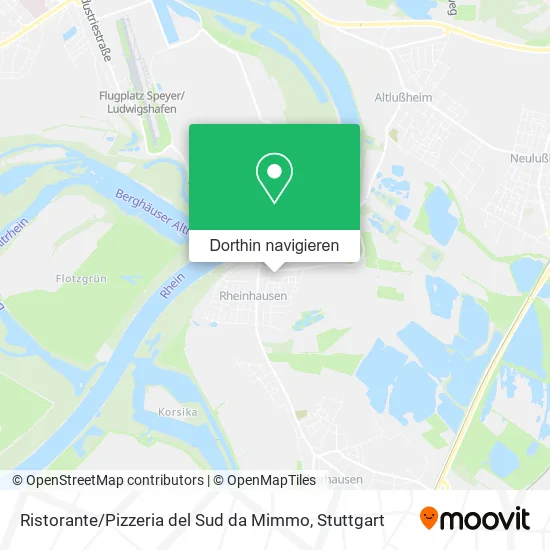 Ristorante / Pizzeria del Sud da Mimmo Karte