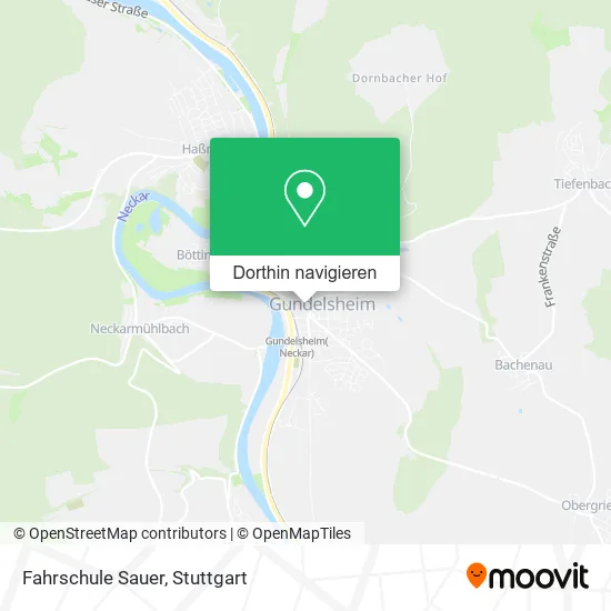 Fahrschule Sauer Karte