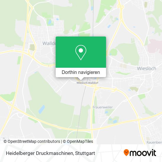 Heidelberger Druckmaschinen Karte