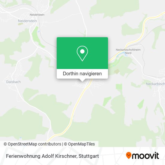 Ferienwohnung Adolf Kirschner Karte