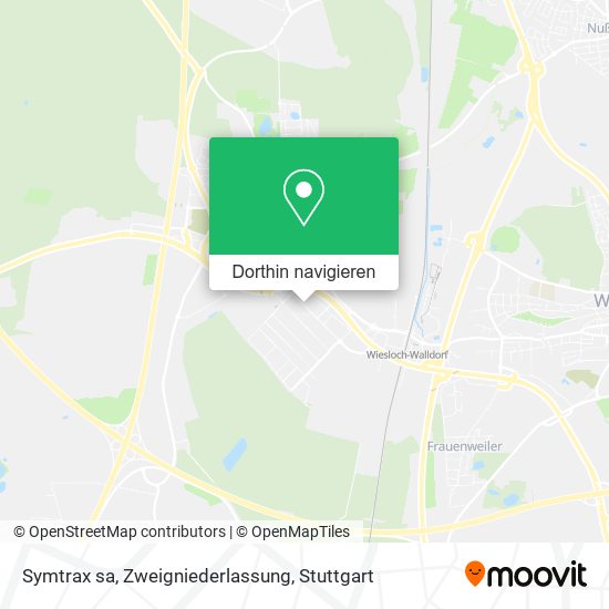 Symtrax sa, Zweigniederlassung Karte