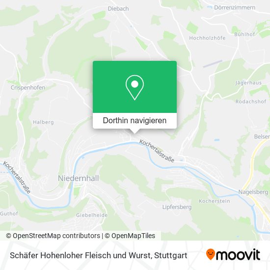 Schäfer Hohenloher Fleisch und Wurst Karte