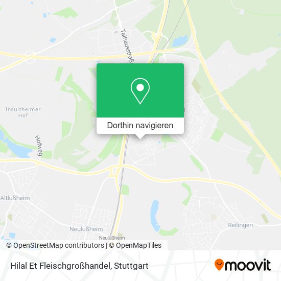 Hilal Et Fleischgroßhandel Karte