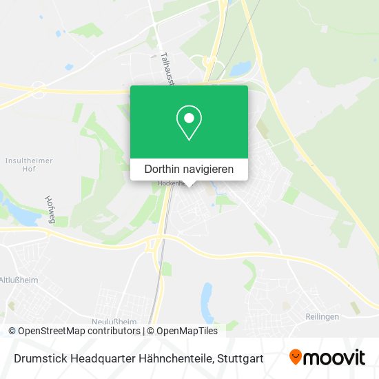 Drumstick Headquarter Hähnchenteile Karte