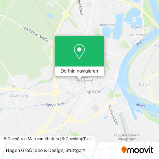 Hagen Groß Idee & Design Karte