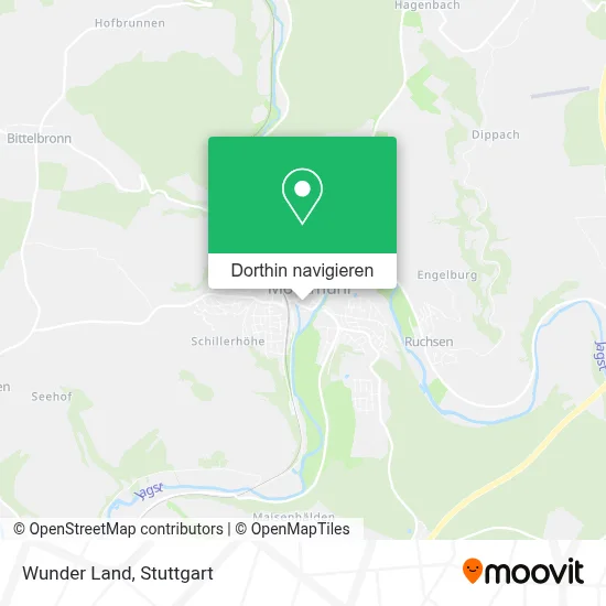 Wunder Land Karte