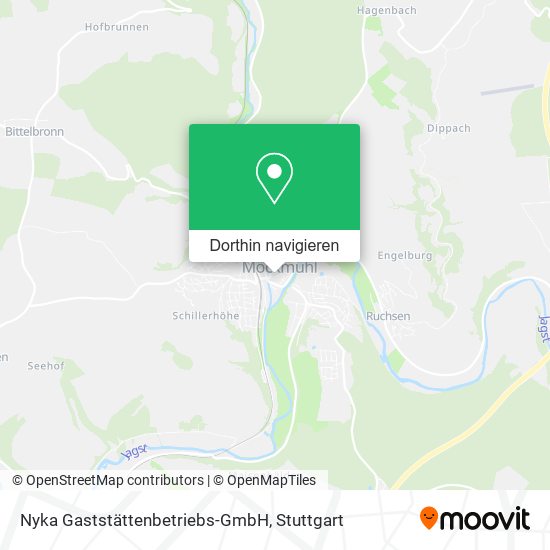 Nyka Gaststättenbetriebs-GmbH Karte