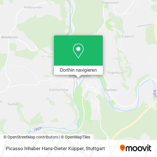 Picasso Inhaber Hans-Dieter Küpper Karte