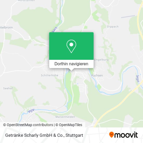 Getränke Scharly GmbH & Co. Karte